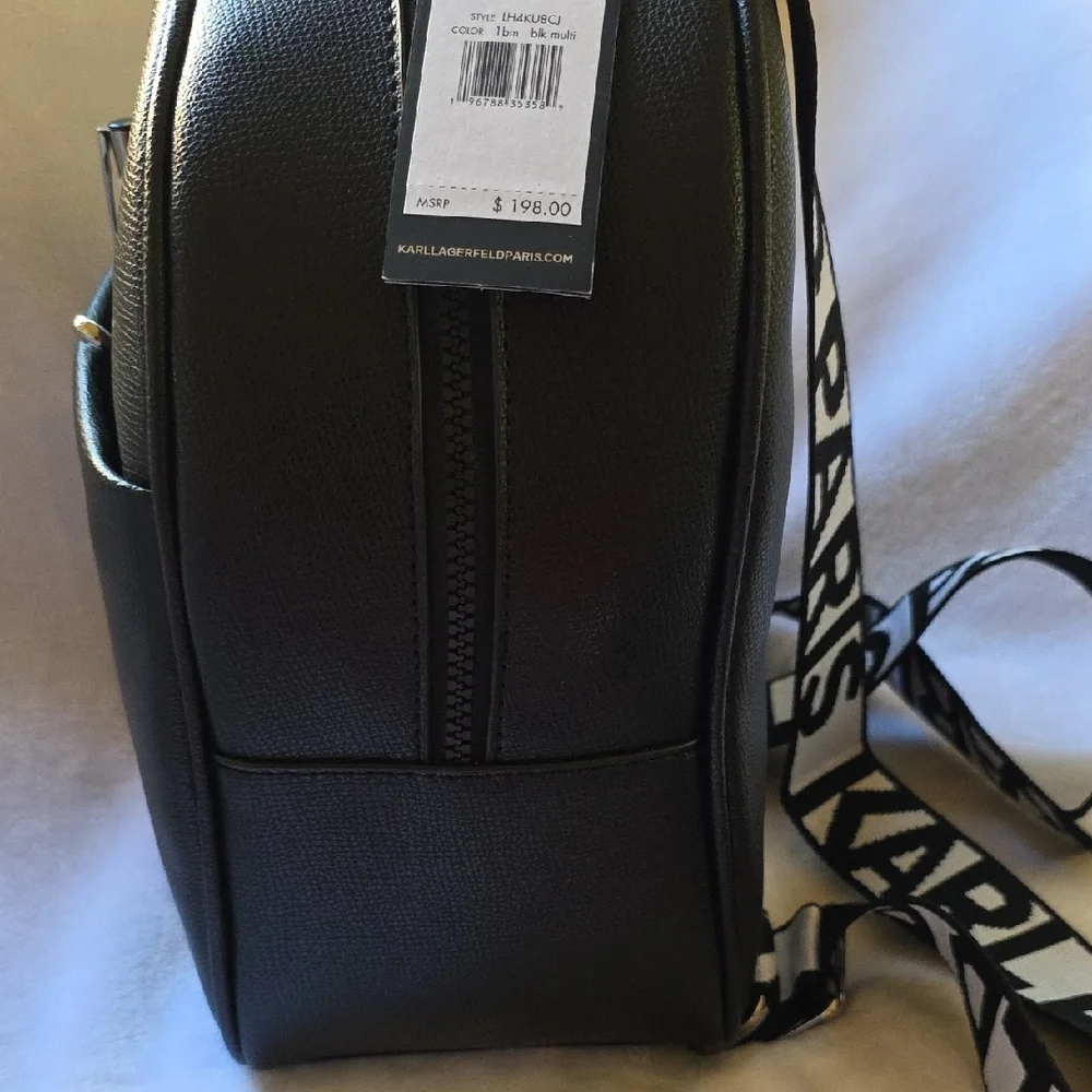 Karl Lagerfeld Black‎ Backpack